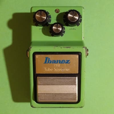 Ibanez TS9 Tube Screamer 1982 Black Label JRC2043DD | Reverb