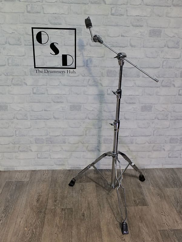 Pearl Boom Arm Cymbal Stand / Double Braced Heavy Duty Drum | Reverb