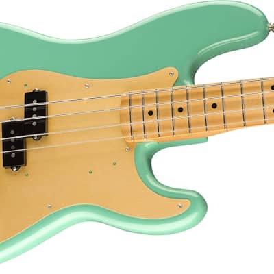 Fender Vintera '50s Precision Bass, Maple Fingerboard, Seafoam Green image 2