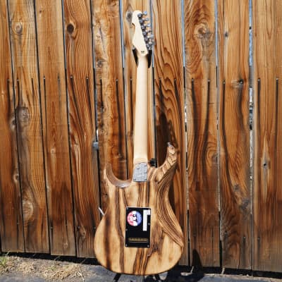 ESP Original Custom Shop Snapper AS-M Driftwood/Burner Satin 6-String Electric Guitar w/ Case (2024) image 3