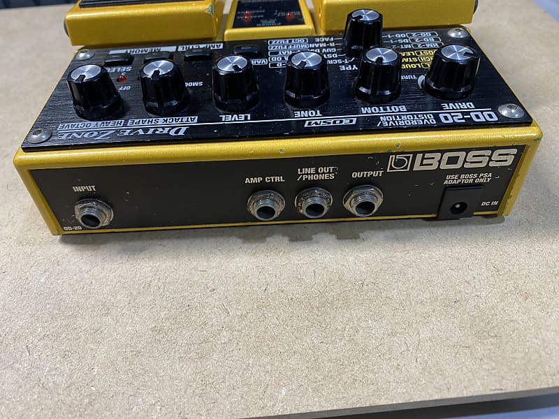 DTM・DAW BOSS OD-20 Drive Zone Boss OD-20 - Drive Zone - No Talking Demo - YouTube