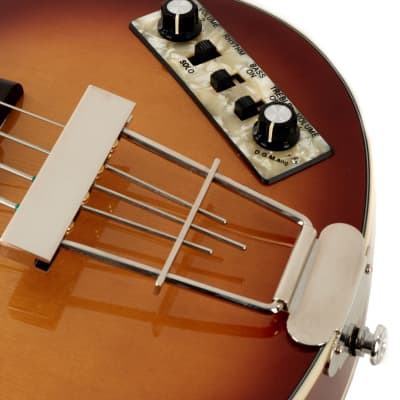 Hofner HCT-500/1 Contemporary Series Violin Bass - Sunburst image 9
