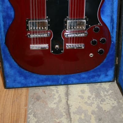 Gibson EDS-1275 1988 Cherry image 5