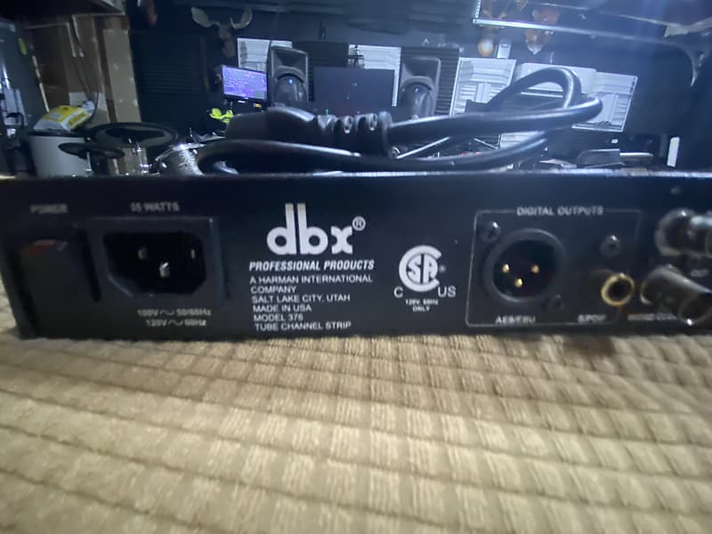 dbx 376 Tube Channel Strip w/ Digital Out