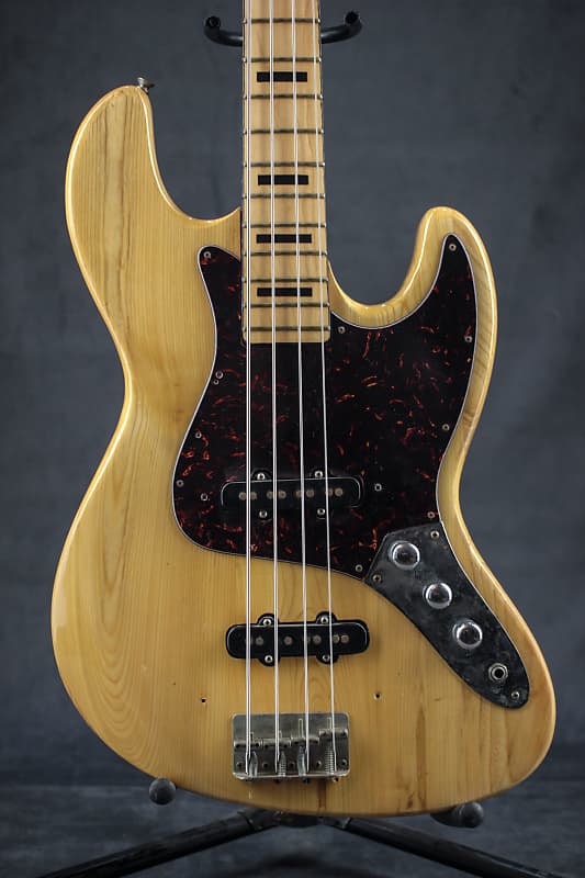 Japan Vintage Frister Swinger Jazz Bass 1975 natural