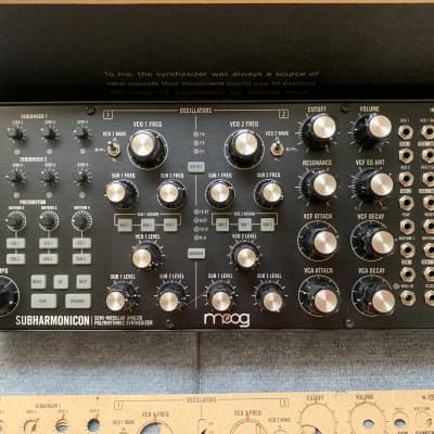 Moog Subharmonicon to DAW - Gearspace