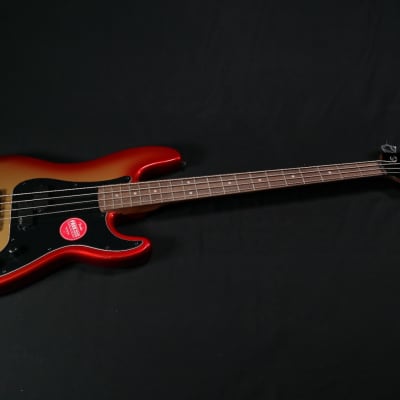 Squier Contemporary Active Precision Bass PH - Laurel Fingerboard - Black Pickguard - Sunset Metallic - 636 image 4