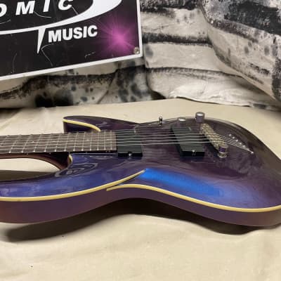 Diamond ST Series Barchetta ST 7 7-string Guitar - Galaxy Purple image 10