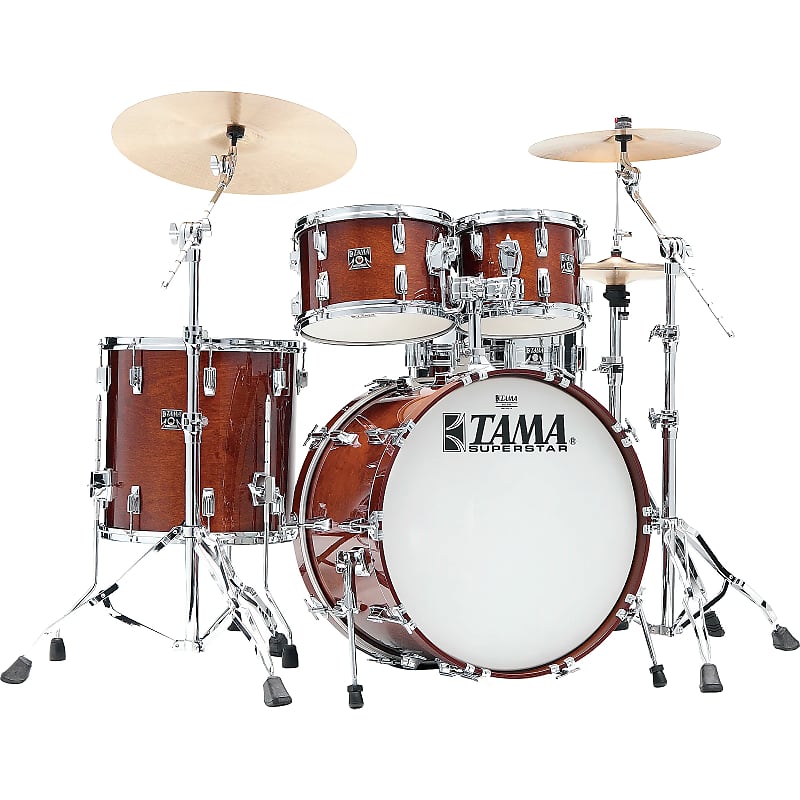 Tama SU42RS 50th Limited Superstar Reissue 10x8/12x8/16x16/22x14" 4pc Shell Pack image 3