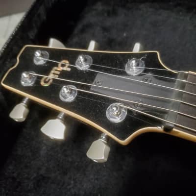 GMP Roxie USA hot rod flame sparkle, P90, Bigsby, Gibson strings image 9