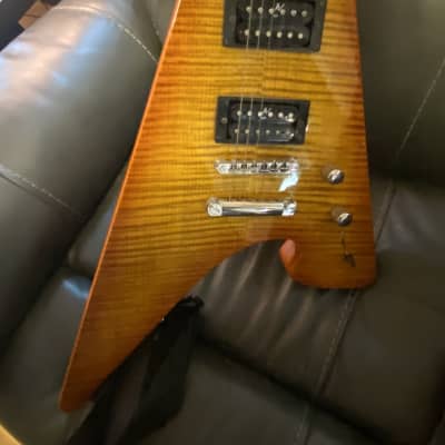 Lyon by Washburn Jackknife LPT80 Limited Edition Early 2000’s Sunburst image 3