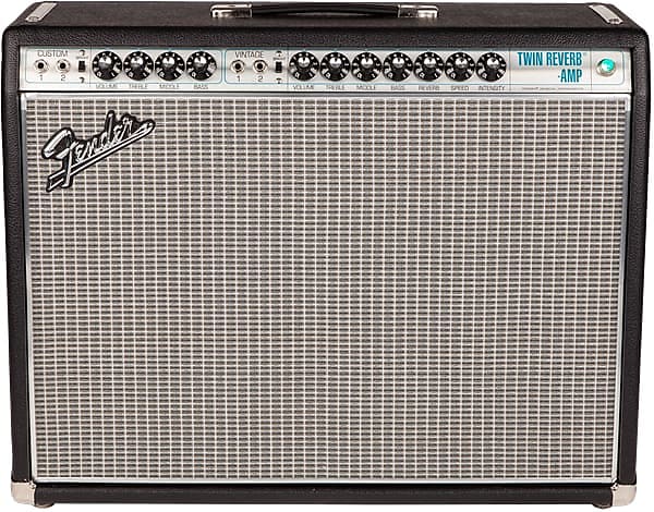 Fender '68 Custom Twin Reverb 2x12" 85-watt Tube Combo Amp image 1