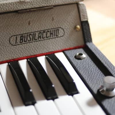 Vintage 60's Busilacchio Minibasso electric piano bass (fender/wurlitzer) image 2
