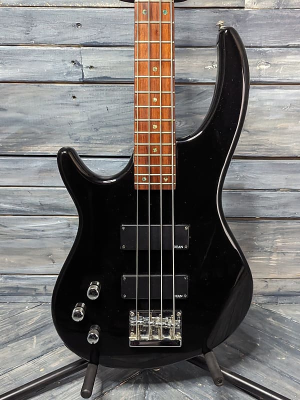 Used Dean Left Handed Electric Bass image 1