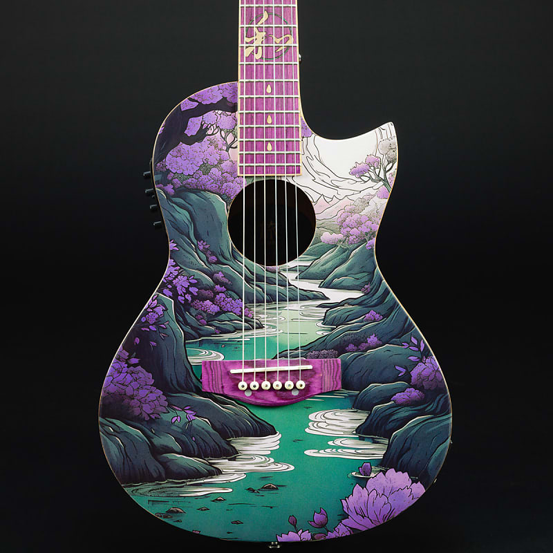 Lindo Ryokou Electro Acoustic Travel Guitar | Japanese