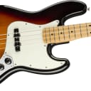 Fender Player Jazz Electric Bass Guitar, Maple Fingerboard, 3-Color Sunburst