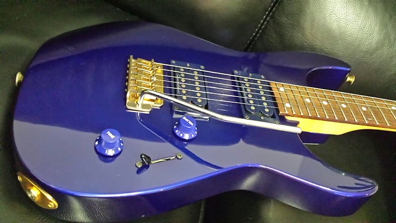 Grover Jackson FU.IG-37 Fusion Series. 1998 Japan. Cobalt Blue