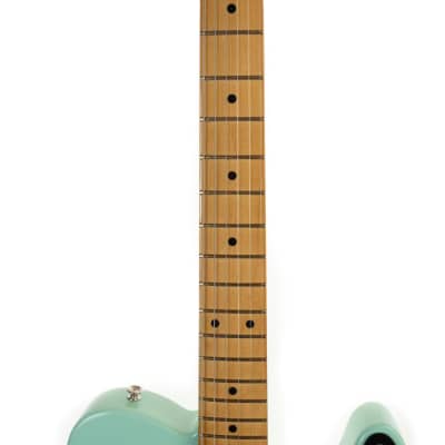 Fender Vintera 50s modified Telecaster Sea Foam Green electric guitar image 18