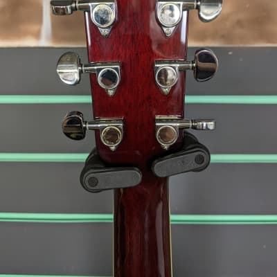 Alvarez AAT BGE Semi-Hollow Electric Guitar 2017 Burgundy Gloss image 8