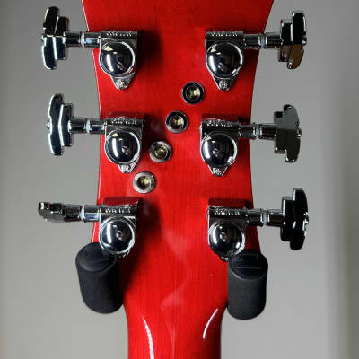 B.C. Rich Custom Shop Bich 10 Supreme 2024 - Transparent Red image 11