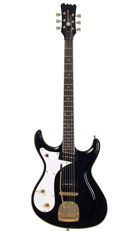 Eastwood Sidejack DLX LH Baritone Bound Solid Basswood Body Set Maple Neck 6-String Electric Guitar image 1