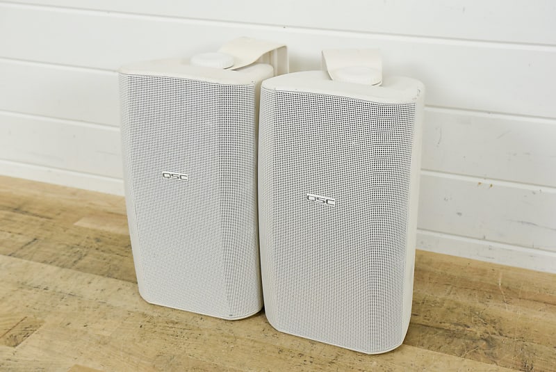 QSC AcousticDesign AD-S82 2-Way Installation Speaker PAIR (church owned) CG00G1R image 1