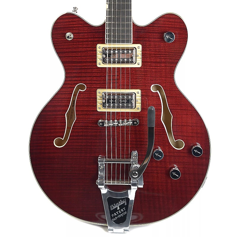 Gretsch G6609TFM Players Edition Broadkaster with Flame Maple Top image 2