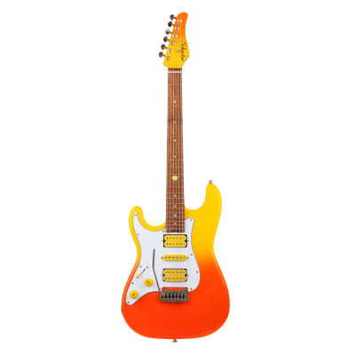 Schecter Tori Ruffin Freak Juice Traditional LH Electric Guitar - Juice Burst image 2