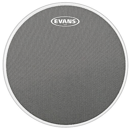Evans SB14MHG Hybrid Grey Marching Snare Drum Head 14" Reverb