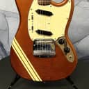 1970 Fender Mustang Competition Candy Apple Red Racing Stripe w/ Matching Headstock