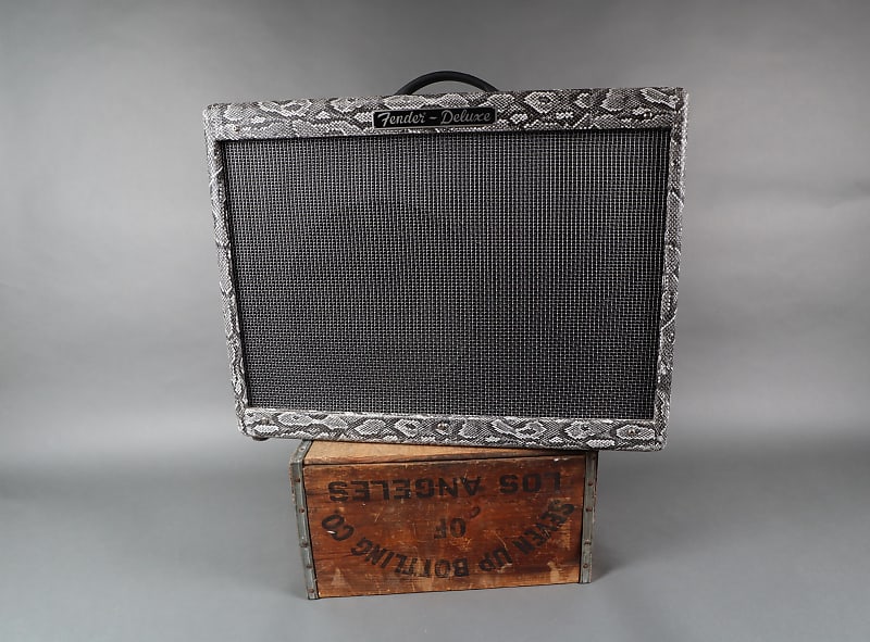 Fender Limited Edition Hot Rod Deluxe Python "Python" Snake Reverb