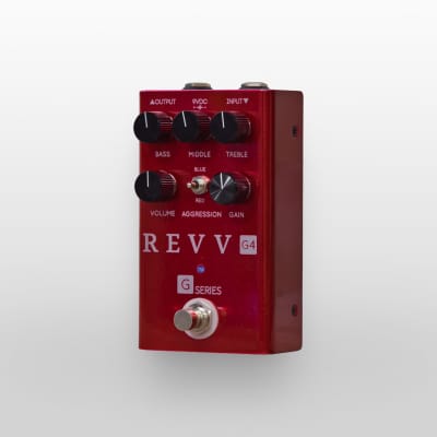 Revv G4 Channel 4 Pedal, Red image 2