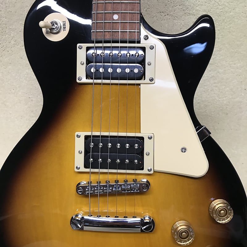 Epiphone Les Paul 100サンバースト Amazon.com: Epiphone Les Paul-100 E1, Vintage Sunburst