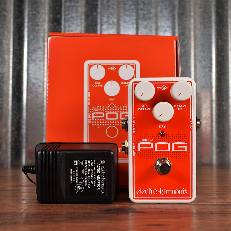 Electro-Harmonix EHX Nano POG Polyphonic Octave Generator Guitar