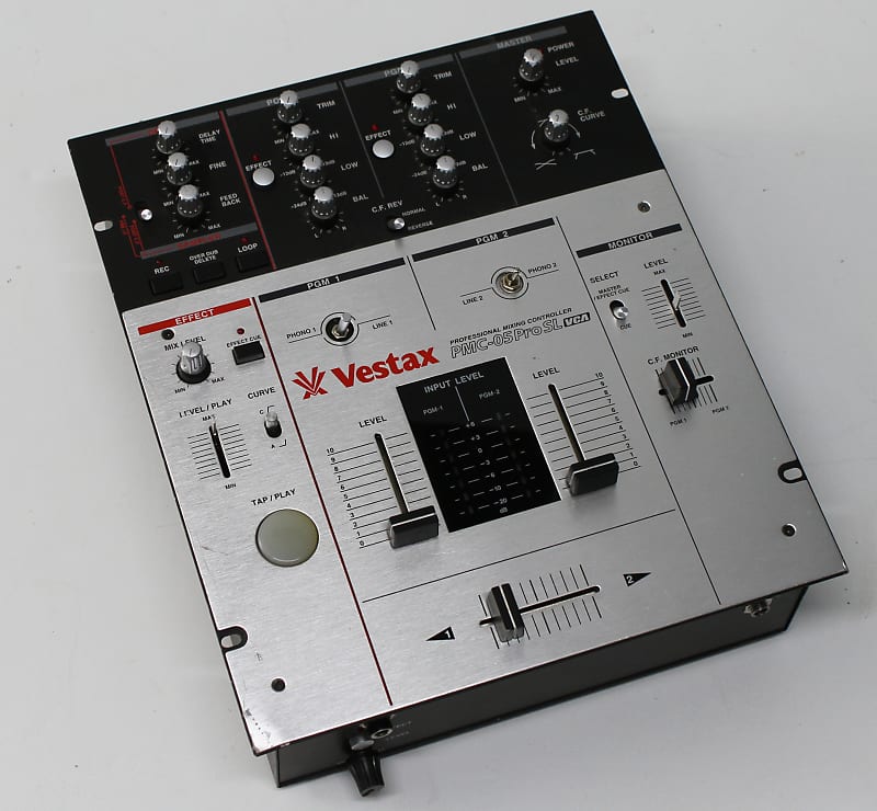 Vestax PMC-05 Pro SL VCA DJ Mixer Mixing Controller W Sampler PMC 