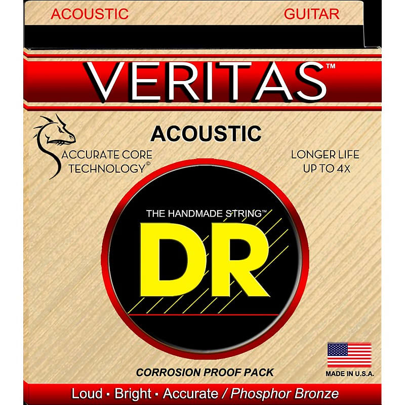 Cuerdas Acústica DR Strings Veritas VTA-12 12-54 Bild 1