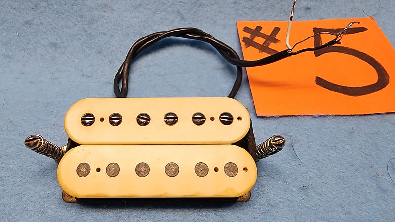 Vintage 1980 Dimarzio DP103 PAF Humbucker Pickup, 2 X Screws, | Reverb