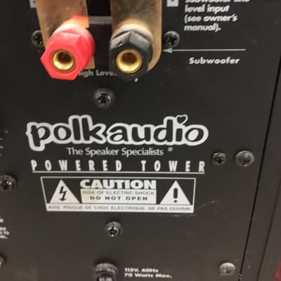 Polk Audio Powered Towers Audiophile Tower Speakers image 19