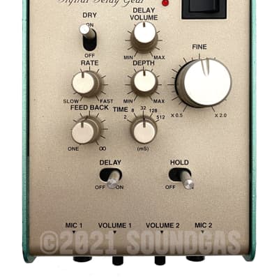 Vestax DDG-1m Digital Delay Classic Unit in Iconic Albums