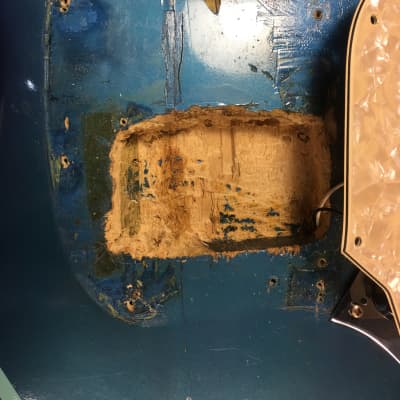 Fender Mustang Bass 1973 Competition Blue image 21