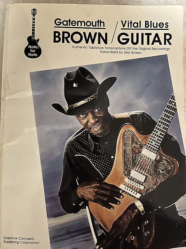 Gatemouth Brown - Vital Blues Guitar - Guitar Tab / Tablature Book image 1