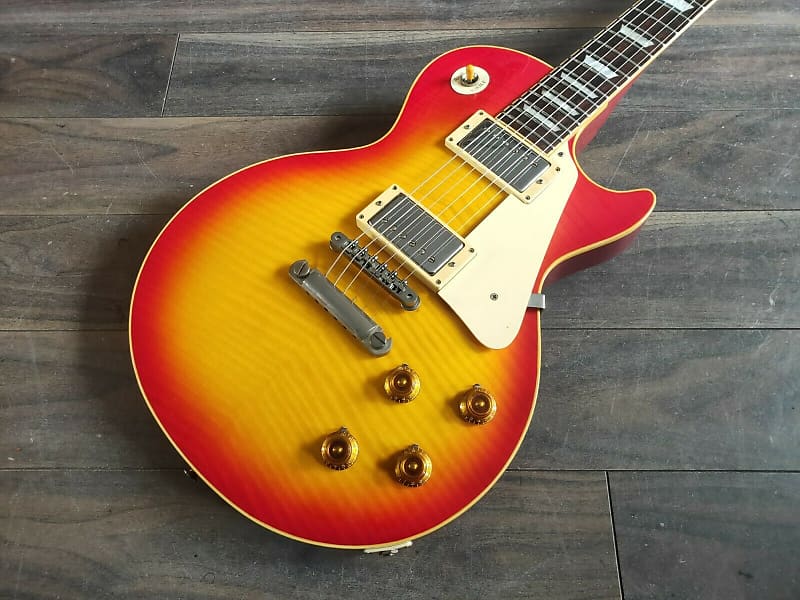 1984 Tokai Japan Love Rock TLS80 Les Paul (Cherry Sunburst) | Reverb