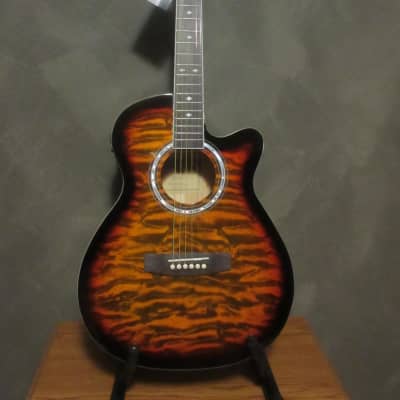 Indiana Madison Quilt Tobacco Sunburst MAD-QTTB with Built In Electronics for sale