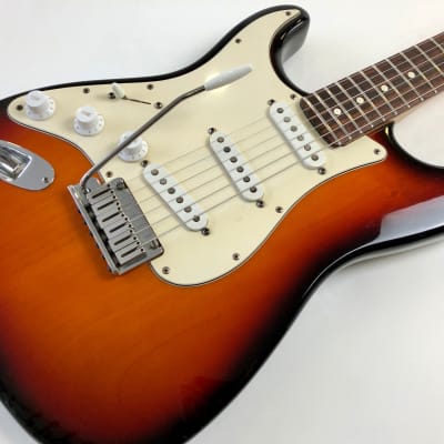 Fender Stratocaster American Standard LH Gaucher Lefty 50th Anniversary 1996 Sunburst image 9