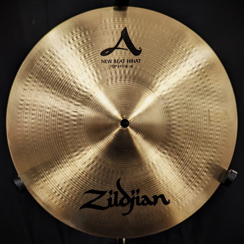 豊富な新品A Zildjian New Beat ハイハット 14インチ　上下セット ドラム