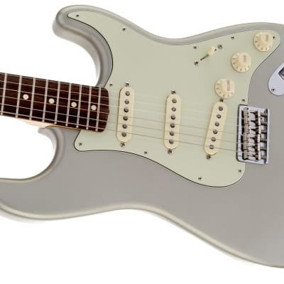 Fender Robert Cray Stratocaster Electric Guitar Rosewood FB, Inca Silver image 5