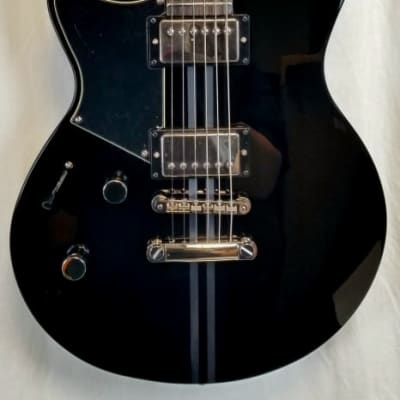 Yamaha RSE20L Revstar Element Left Handed Electric Guitar, 2 Alnico V Humbucking Pickups, Black image 2