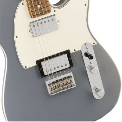 Fender Player Series Telecaster HH in Silver Finish, Pau Ferro Fingerboard - MIM image 6
