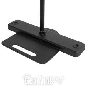 On-Stage GPA1003 Pedalboard Utility Base with Rocker-Lug Microphone Stand image 2