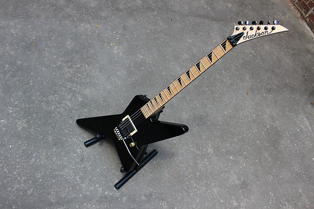 Jackson / Charvel Star Parts Guitar Black | Reverb